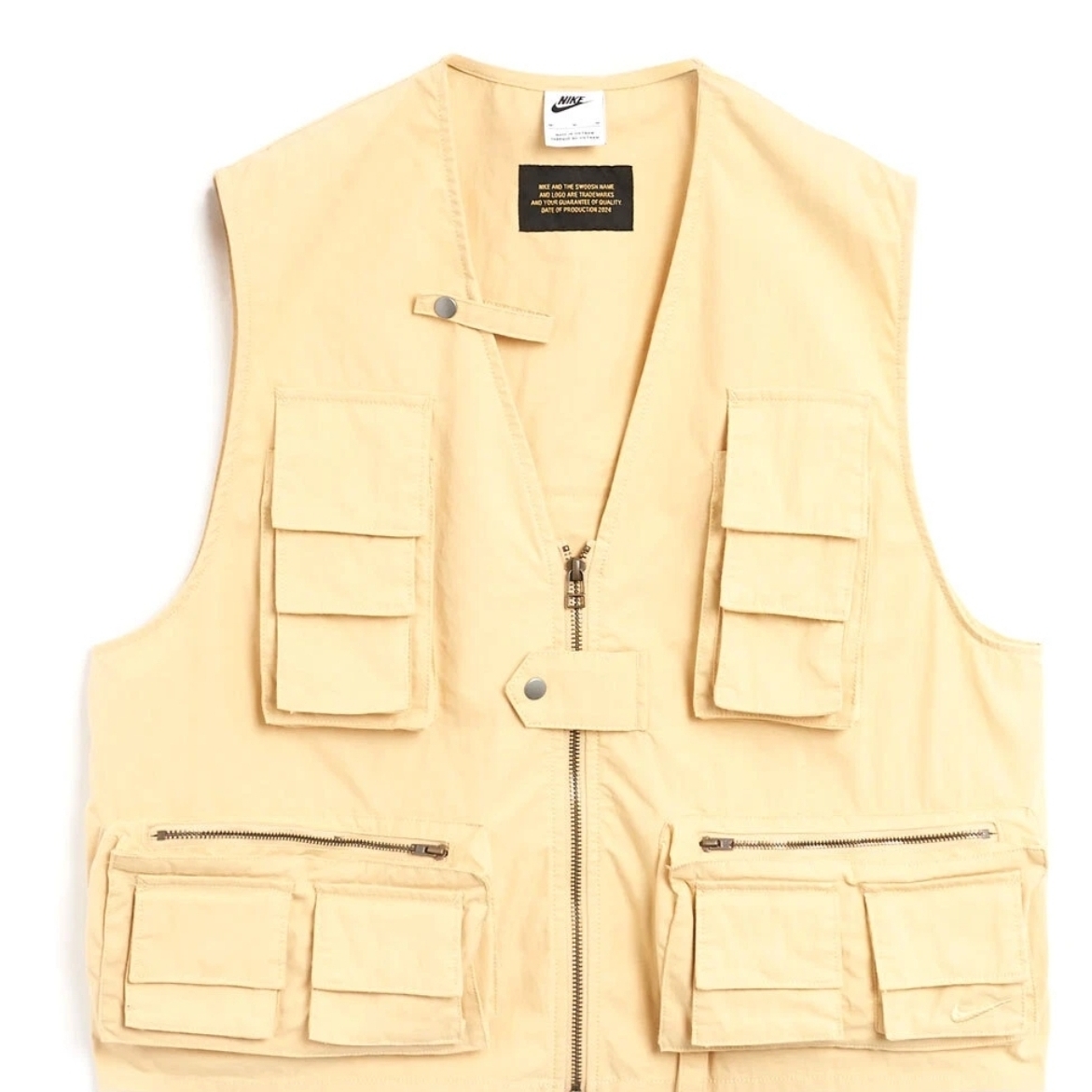Nike Life Utility Vest Mens Fn3214252 Sesame Size Xl Brand New Authentic